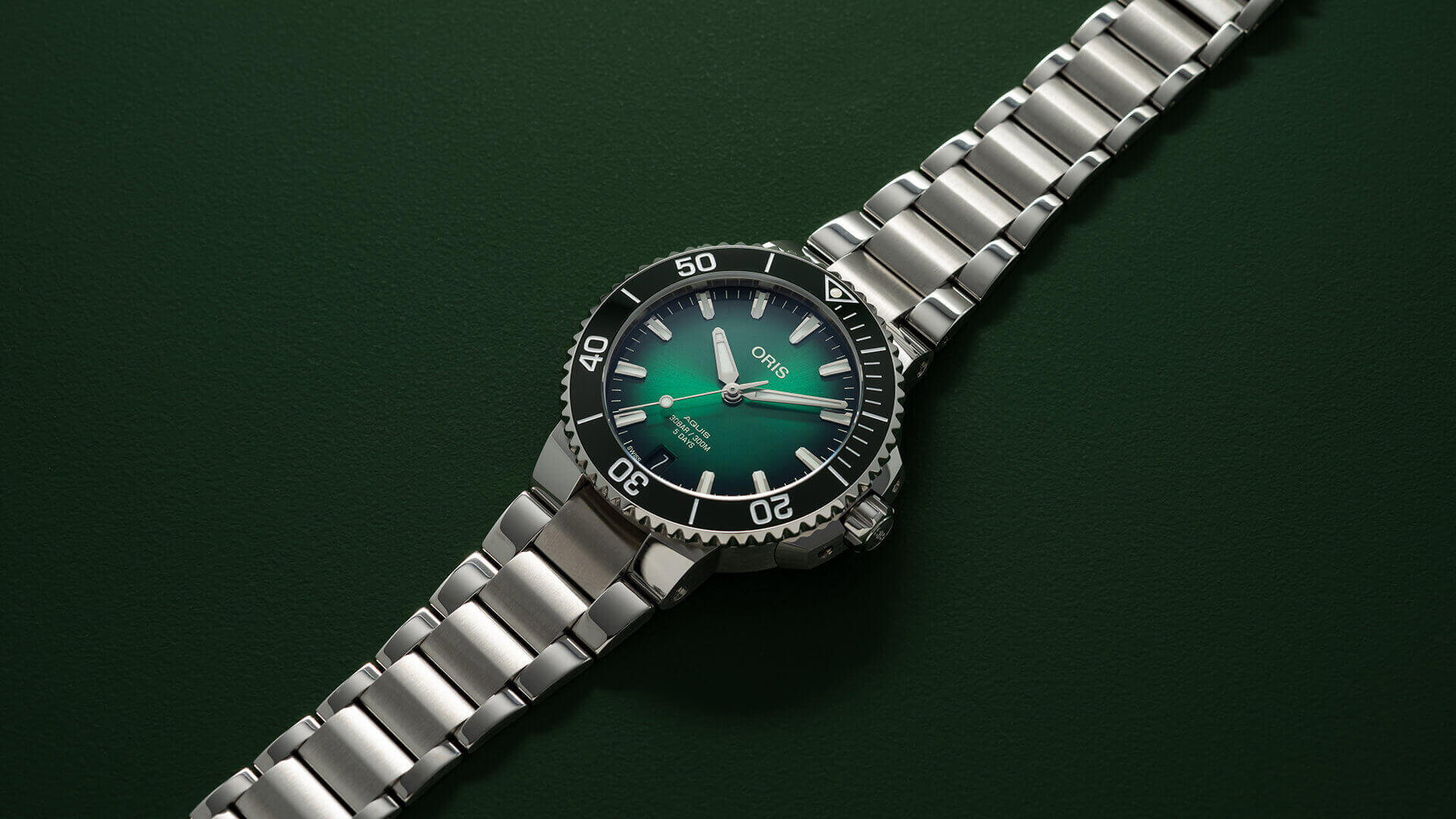 オリスアクイス Oris Aquis Date Green Ceramic